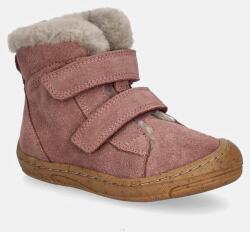 Froddo gyerek télicipő velúrból MINNI SUEDE - rózsaszín 25