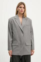 Remain zakó Herringbone Blazer - szürke 38