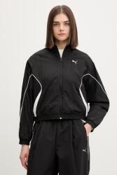 PUMA rövid kabát Sport relaxed woven - fekete XS