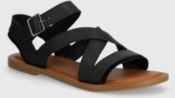 Toms bőr szandál Sloane - fekete Női 36.5