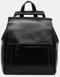 ANSWEAR bőr hátizsák - fekete Univerzális méret - answear - 35 490 Ft