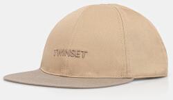 Twinset pamut baseball sapka - bézs Univerzális méret - answear - 23 990 Ft