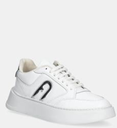 Furla bőr sportcipő Lace-Up Sneaker - fehér Női 37
