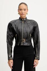 Versace Jeans Couture bőrdzseki - fekete 42