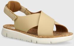 Camper bőr szandál Oruga Sandal - bézs Női 36