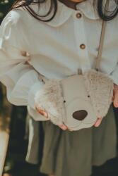 Donsje gyerek bőr kézitáska Britta Exclusive Purse Golden Retriever - fehér Univerzális méret