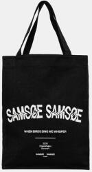 Samsøe Samsøe pamut táska SAPRINT - fekete Univerzális méret - answear - 17 090 Ft