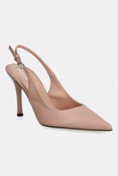 Pollini bőr tűsarkú - bézs Női 39 - answear - 144 990 Ft