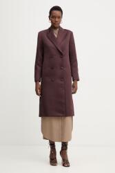 MAX&Co. MAX&Co. kabát MCOCINEMA - burgundia 42