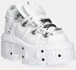 New Rock bőr sportcipő NAPA BLANCA + IMPERFECT TANK BLANCO TORNILLOS - fehér Női 39