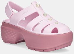 Crocs szandál Stomp Fisherman Pearl Sandal - rózsaszín Női 38/39