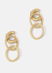 Sessun aranyozott fülbevaló - arany Univerzális méret - answear - 25 490 Ft