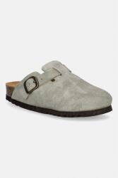 Scholl papucs velúrból FAE - zöld Női 41