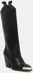 Versace Jeans Couture bőr csizma - fekete Női 40