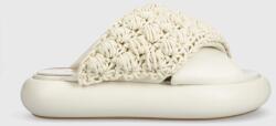 JW Anderson papucs Crochet Twister - bézs Női 39