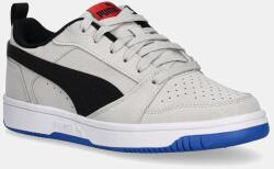 PUMA gyerek sportcipő Rebound V6 Lo MID 90s - szürke 35.5