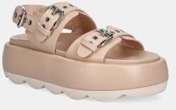 AGL bőr szandál Gwendoline Sporty - bézs Női 41