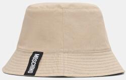 Moschino kifordítható pamut sapka - bézs Univerzális méret