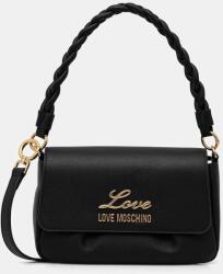Love Moschino bőr táska - fekete Univerzális méret - answear - 61 990 Ft