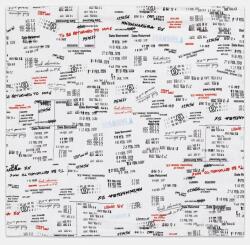 MM6 Maison Margiela Kendő pamut - fehér Univerzális méret