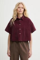 American Vintage pamut ing - burgundia S