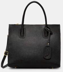 ANSWEAR bőr táska - fekete Univerzális méret - answear - 54 990 Ft