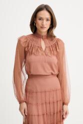 TWINSET felső - barna 40 - answear - 95 990 Ft