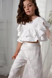 Abel&Lula gyerek együttes - fehér 122 - answear - 52 090 Ft