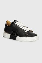 Philipp Plein bőr sportcipő Hexagon Phantom Kicks - fekete Női 38