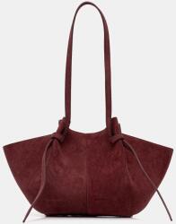 Yuzefi velúr táska MOCHI - burgundia Univerzális méret