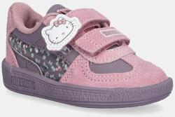 PUMA gyerek sportcipő Palermo HK&FR 2 V - rózsaszín 19