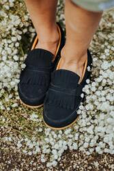 Donsje gyerek bőrmokaszin Yaell Loafers - sötétkék 27