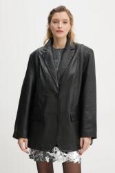 Gestuz bőrmellény - fekete 38