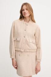 JOOP! bomber dzseki gyapjú keverékből - bézs 34