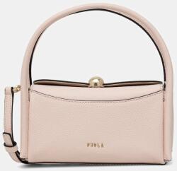 Furla bőr táska Nicole Mini Boston Bag - rózsaszín Univerzális méret