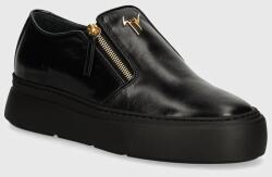 Giuseppe Zanotti bőr félcipő Alec - fekete Férfi 45