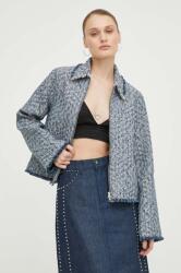 Samsoe Samsoe Samsoe rövid kabát SALYLO - kék XS