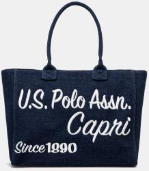 U. S. Polo Assn U. S. Polo Assn. pamut táska Pool - sötétkék Univerzális méret