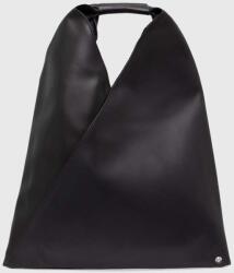 MM6 Maison Margiela bőr táska - fekete Univerzális méret - answear - 129 990 Ft