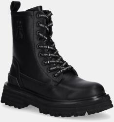 Patrizia Pepe gyerek worker bakancs - fekete 40 - answear - 60 990 Ft