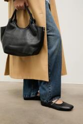 Answear. LAB bőr balerina cipő - fekete Női 38 - answear - 17 790 Ft