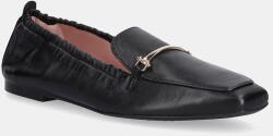 Pretty Ballerinas bőr mokaszin Camille - fekete Női 37