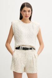 IRO felső vászonkeverékkel - bézs 38