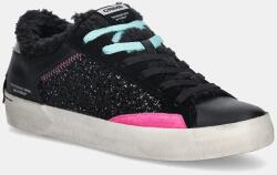 Crime London sportcipő DISTRESSED - fekete Női 37
