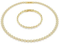 Swarovski nyaklánc és karkötő UNA - arany Univerzális méret