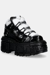 New Rock bőr sportcipő M-106-S119 Ankle Boot Imperfect - fekete Női 36