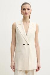 Simona Corsellini mellény - bézs 34 - answear - 93 990 Ft