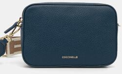 Coccinelle bőr táska - kék Univerzális méret - answear - 73 990 Ft