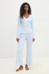 Answear. LAB pamut pizsama - kék XL - answear - 36 990 Ft