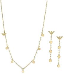 Emporio Armani nyaklánc és fülbevalók - arany Univerzális méret